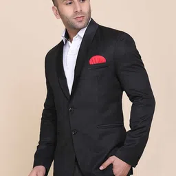 TAHVO Men Single-Breasted Slim-Fit Two-Piece Suit image 5