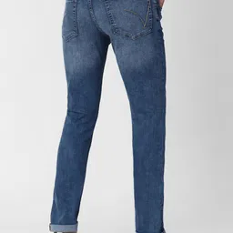 VAN HEUSEN DENIM LABS Men Blue Slim Fit Heavy Fade Jeans image 5