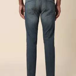 Allen Solly Men Low distress Heavy Fade Mid-Rise Slim Fit Non Stretchable Jeans image 3