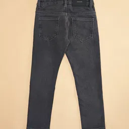 Pantaloons Junior Boys Mid-Rise Light Fade Clean Look Stretchable Jeans image 3