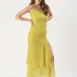 DressBerry Shoulder Straps Georgette Maxi Dress image 5