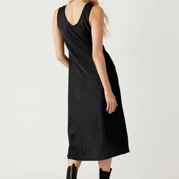 Marks & Spencer Sleeveless A-Line Midi Dress image 2