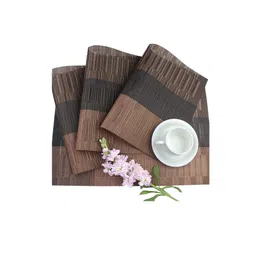 SKYLOFTS Brown 6 Pieces Woven Design Table Placemats image 5