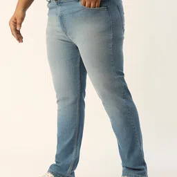 ZUSH Men Plus Size Heavy Fade Stretchable Cotton Jeans image 4