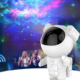 TECHEL White Contemporary Abstract Shaped Table Lamp with Bulb image 3