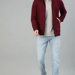 UNSULLY Solid Men Wind Cheater image 5