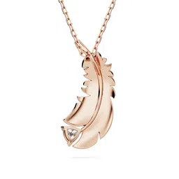 SWAROVSKI Rose Gold-Plated Crystals Studded Necklace image 2