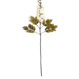 Pure Home and Living White Bean Artificial Flower Stem image 3