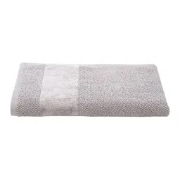 Pure Home and Living 4 Pieces Grey 600 GSM Pure Cotton Super Soft Hand Towels image 3
