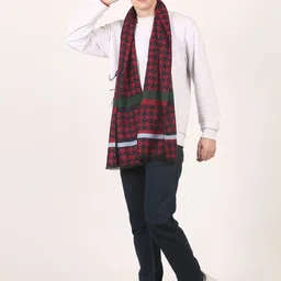 Calvadoss Men Patterned Acrylic Mufflers image 4