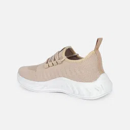 Tokyo Talkies Women Woven Design Comfort Insole Textile Contrast Sole Sneakers image 4