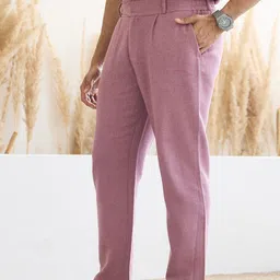 MR BUTTON Men Pleated Trousers image 3