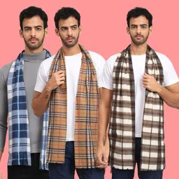 Trendy World Checkered Men Muffler-picture-24