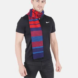 MUFFLY Red & Blue Striped Reversible Mufflers image 2