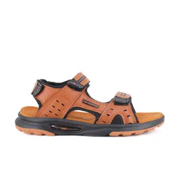 Sparx Men Tan & Black Patterned Sports Sandals image 2