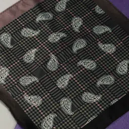 Tossido Men Paisley Printed Pocket Square image 4