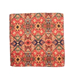 The Tie Hub Men Printed Silk Pocket Square image 2