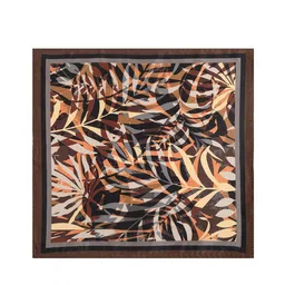 Tossido Men Brown & Orange Printed Pocket Square image 4