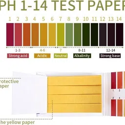 konvio neer 1-14 pH Yellow Litmus Papers image 4
