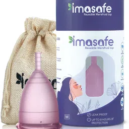 imasafe Medium Reusable Menstrual Cup image 2