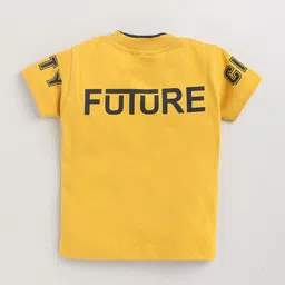 Mars Infiniti Boys Printed Cotton T-shirt with Trousers image 3