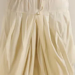 KISAH Geometric Embroidered Gotta Patti Kurta With Dhoti Pants image 3