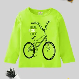 KUCHIPOO Boys Graphic Printed Round Neck Night suit image 3