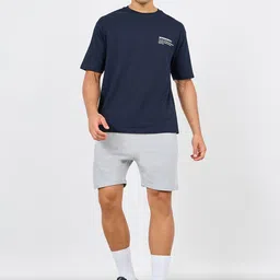 Styli Men Regular Fit Mid-Rise Knit Shorts image 4