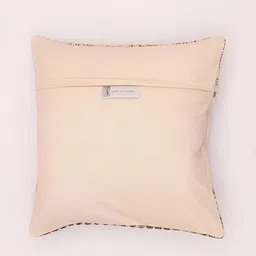 Art Avenue White & Red Ethnic Motifs Printed Square Cushion Cover image 4