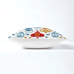 AEROHAVEN Blue & Red Set of 5 Ethnic Motifs Square Cushion Covers image 5