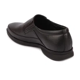 FAUSTO Men Round Toe Formal Slip-On Shoes image 3