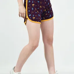 BAESD Women Pack Of 4 Conversational Printed High-Rise Pure Cotton image 5