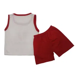 Pankhu Kids Printed Round Neck T-shirt with Shorts image 5