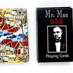 ssr shop New Card-A SARKAR MR. Man Mark Deck Magic Playing Card (Set of 2)_CG1 image 3