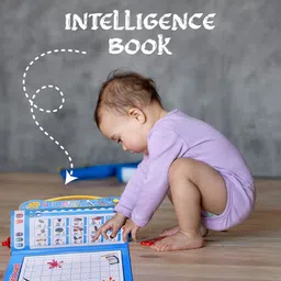 toyscharm Intelligence Study Book for Kids – Musical Learning Educational Sound Book Toy image 5