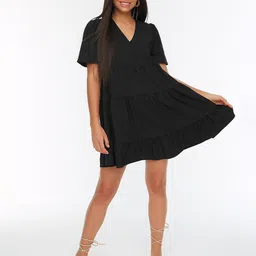 Trendyol Women Black Dress image 4