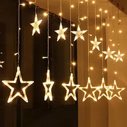 MFD HOME FURNISHING White Star Hanging Ceiling Lamp image 5