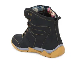 Eego Italy Men Black Chelsea Boots image 3