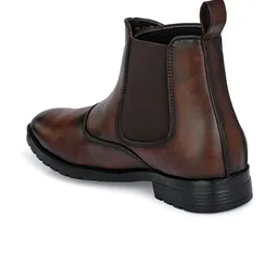 Vellinto Men BIKERS Mid Top Embellished Chelsea Boots image 3
