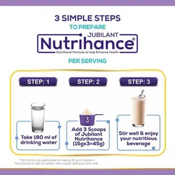 jubilant nutrihance Nutritional Formula help Enhance Health,200gm x Pack of 4 Nutrition Drink image 4