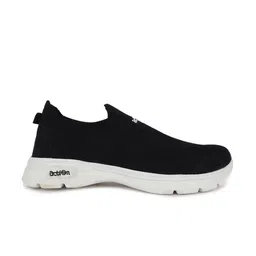 Action Plus Men Black Woven Design Slip-On Sneakers image 3