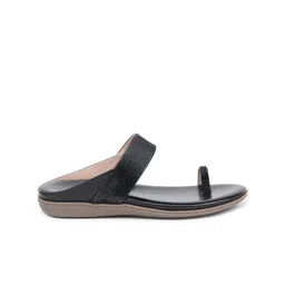 Shezone Women Embellished Open Toe Flats image 5