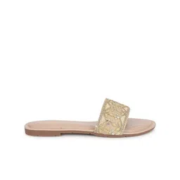 Anouk Women Ethnic - Embellished Open Toe Flats image 4