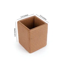 THE HOME CO. Brown Textured Multi-Utility Organiser image 4