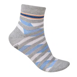 Dollar Socks Men Pack Of 3 Patterned Cotton Ankle-Length Socks image 3