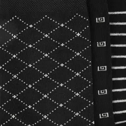 BYFORD by Pantaloons Men Pack Of 3 Patterned Calf Length Socks image 3