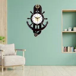 grabbasket Analog 38 cm X 26 cm Wall Clock image 4