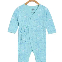 The Mom Store Infants Pack Of 3 Printed Cotton Rompers image 2