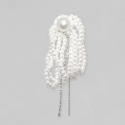 Rubans Voguish Silver-Plated Classic Drop Earrings image 3