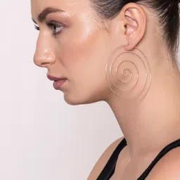 Studio One Love Contemporary Hoop Earrings image 3